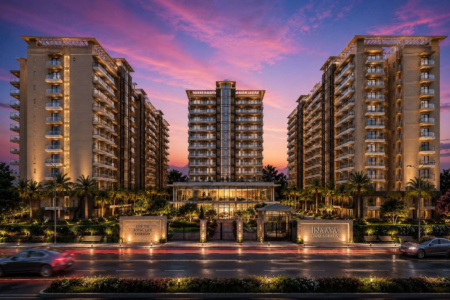 Inaaya Royal Heights, Gomti Nagar Extension, Lucknow